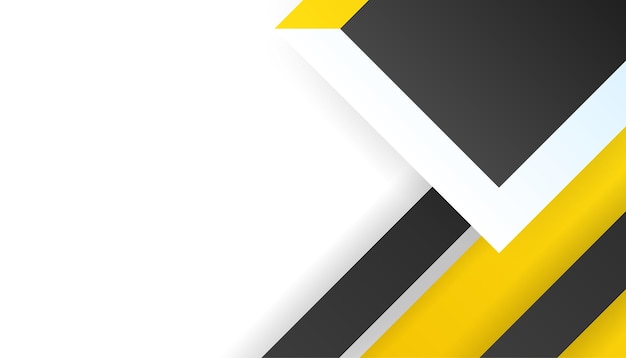 Nowoczesne proste 3D czarne żółte pomarańczowe abstrakcyjne tło Projekt prezentacji wizytówek tło broszura broszura szablon certyfikatu tło i baner