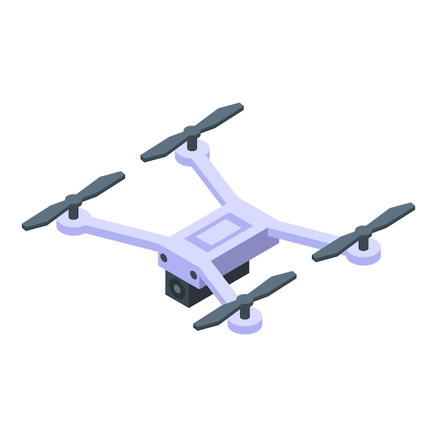 Nowoczesny dron latający z kamerą do nagrywania wideo