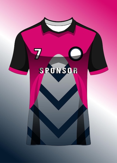 nowoczesny elegancki projekt makiety jersey