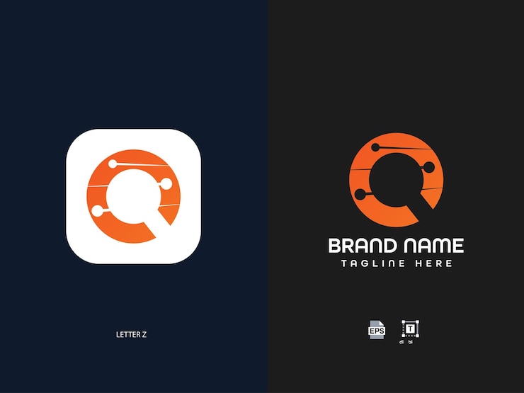Wektor nowoczesny projekt logo biznesowego