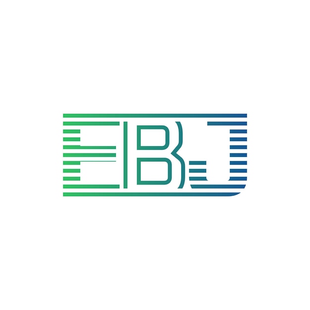 Nowoczesny projekt logo EBJ List EBJ Minimalistyczny profesjonalny i wszechstronny ikonę marki dla tożsamości biznesowej