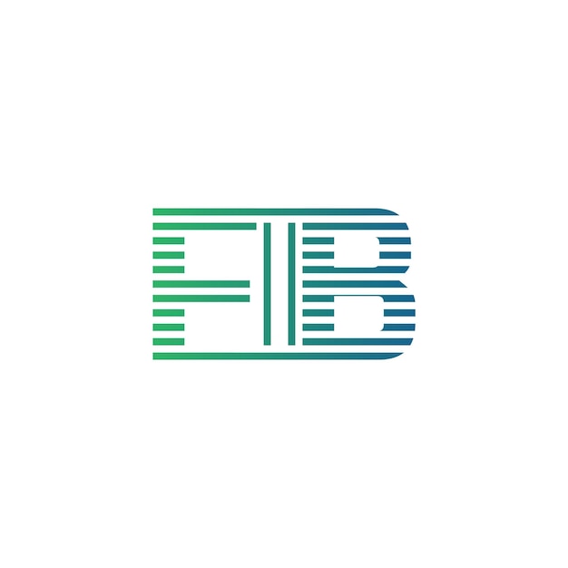 Nowoczesny projekt logo FIB List FIB Minimalistyczny profesjonalny i wszechstronny ikonę marki dla tożsamości biznesowej