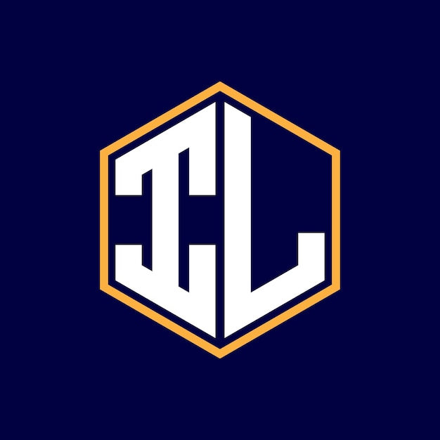 Plik wektorowy nowoczesny projekt logo literowego