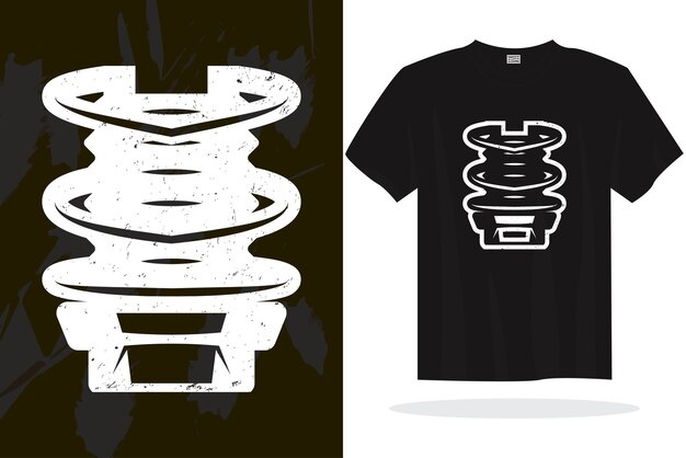 Plik wektorowy nowoczesny szablon wektora projektu koszulki z losową grafiką