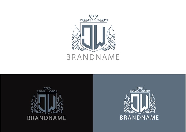 nowoczesny unikalny projekt logo firmy cw list.