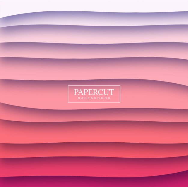 Plik wektorowy nowożytnego papercut kształta tła ilustraci kolorowy wektor