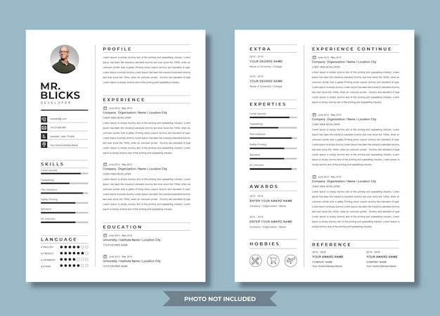Nowy projekt CV