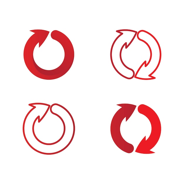 O-ring Logo Biznes I Okrąg Logo Wektor Projektu