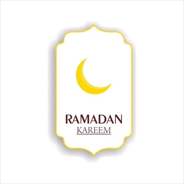 Obchody Ramadan Kareem Z Ilustracji Wektorowych Księżyca