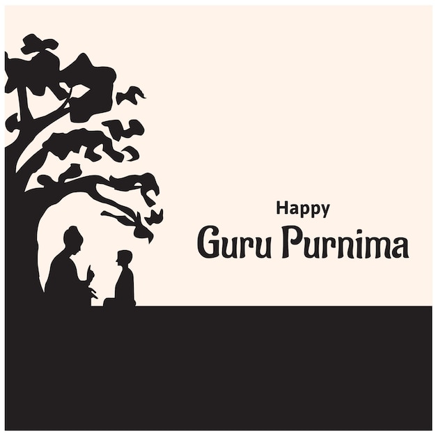 Obchody święta Religijnego Happy Guru Purnima W Indiach