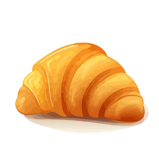 Obraz Croissant Słodki Obraz Odizolowanego Croissant