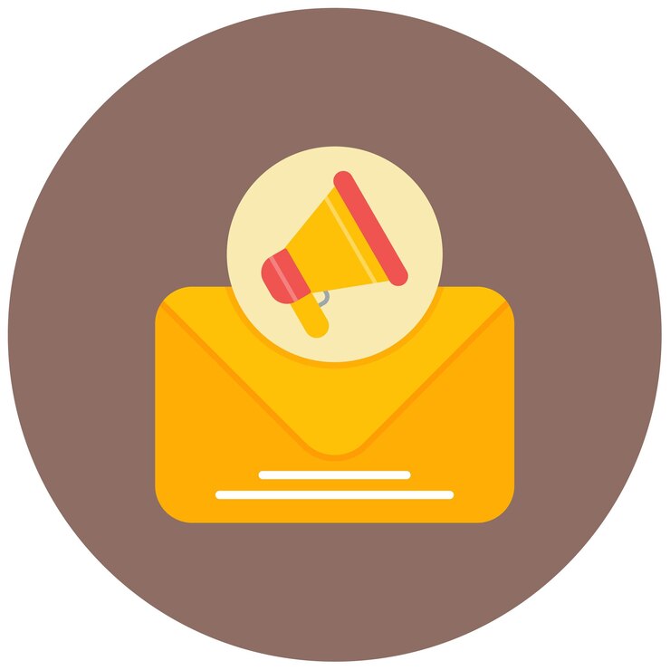 Wektor obraz wektorowy ikon e-mail marketingowy może być używany dla digital nomad