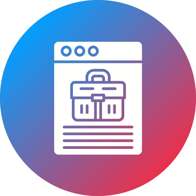 Obraz wektorowy ikony aplikacji biznesowej Może być używany dla No Code