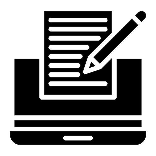 Obraz wektorowy ikony automatycznego wypełniania formularza Może być używany dla Cyberpunk