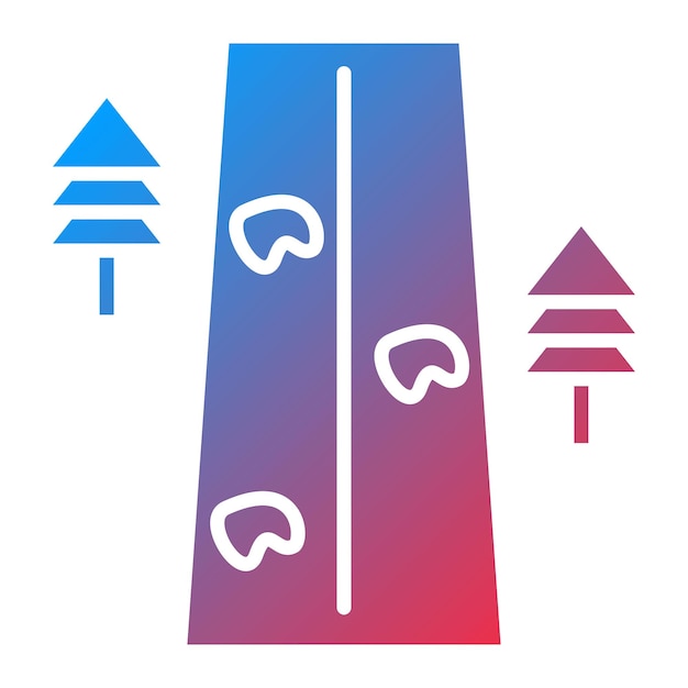 Plik wektorowy obraz wektorowy ikony drogi może być używany do mapy i nawigacji