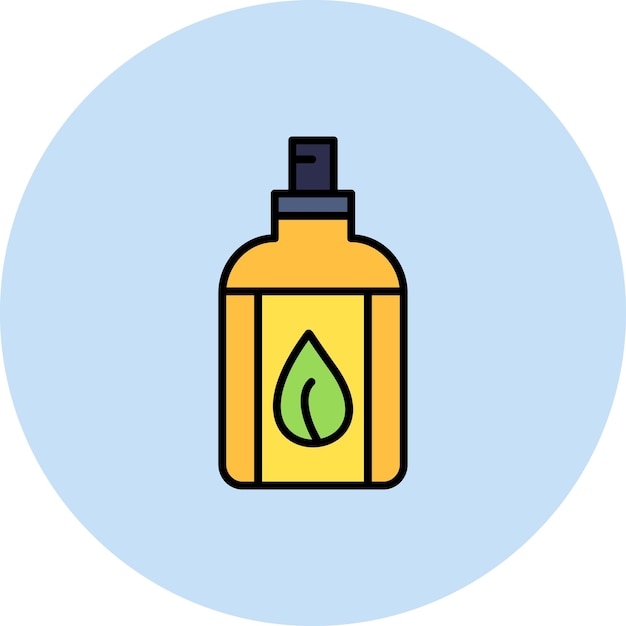 Plik wektorowy obraz wektorowy ikony eco spray może być używany dla produktów ekologicznych