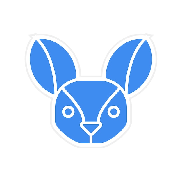 Obraz wektorowy ikony Fennec Fox może być używany dla In The Wild