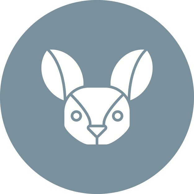 Obraz wektorowy ikony Fennec Fox może być używany dla In The Wild