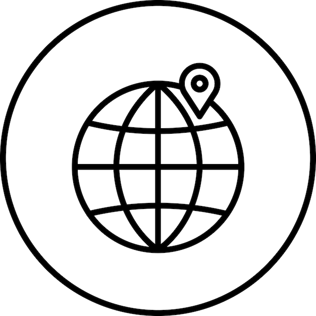 Obraz wektorowy ikony kraju Może być używany dla Geografii