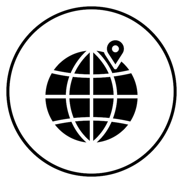 Obraz wektorowy ikony kraju Może być używany dla Geografii