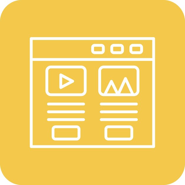 Obraz wektorowy ikony marki może być używany do SEO i SEM