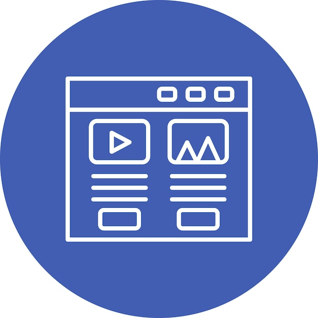 Obraz wektorowy ikony marki może być używany do SEO i SEM