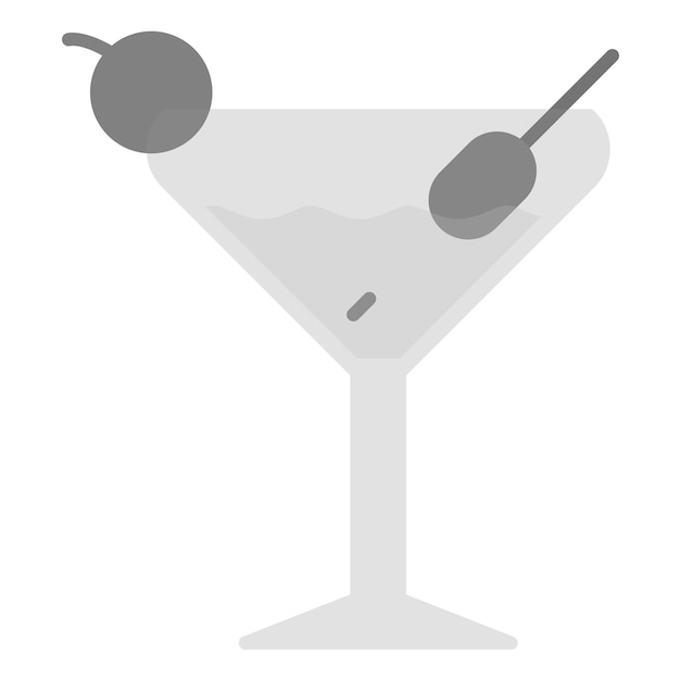 Plik wektorowy obraz wektorowy ikony martini może być używany dla napojów
