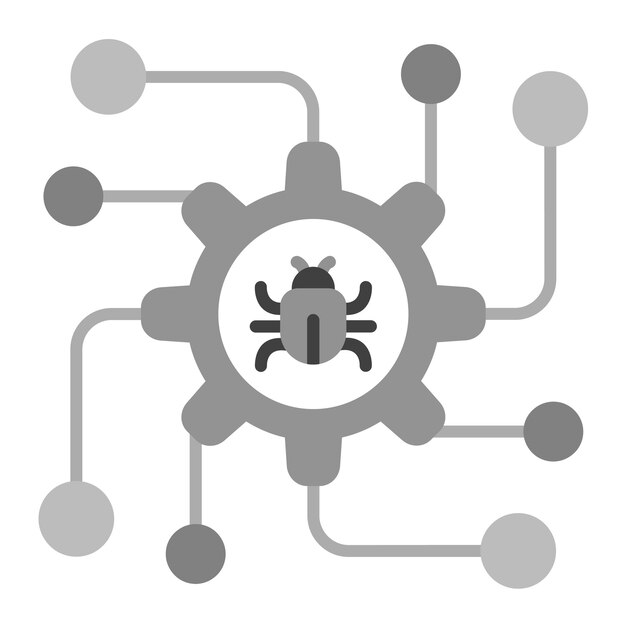 Obraz wektorowy ikony może być używany do programowania komputerowego