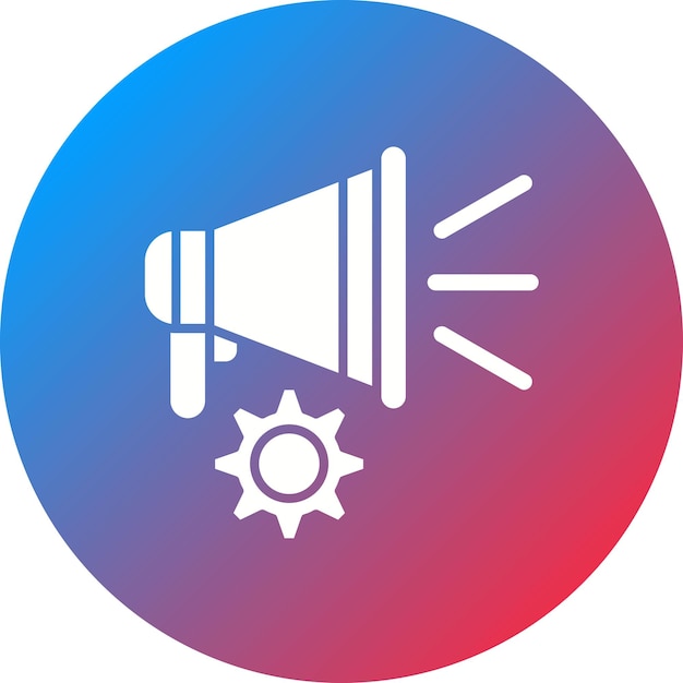 Obraz wektorowy ikony optymalizacji kampanii Może być używany dla Digital Nomad