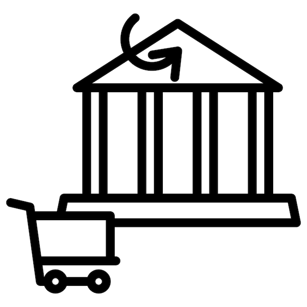Obraz wektorowy ikony przelewu bankowego może być używany w sklepie e-commerce