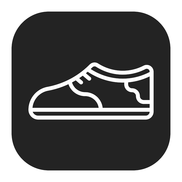 Obraz wektorowy ikony sneakerhead może być używany dla Urban Tribes