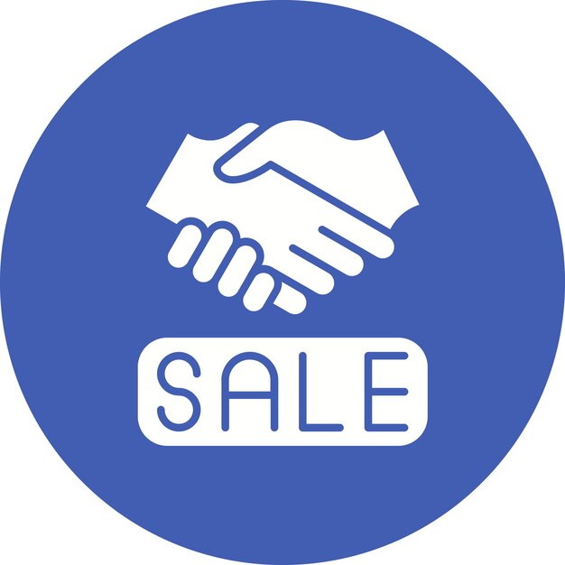 Obraz wektorowy ikony sprzedaży może być używany w Cyber Monday