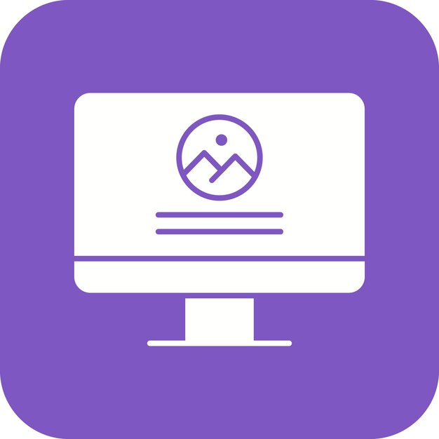 Obraz wektorowy ikony strony internetowej Może być używany do hostingu internetowego