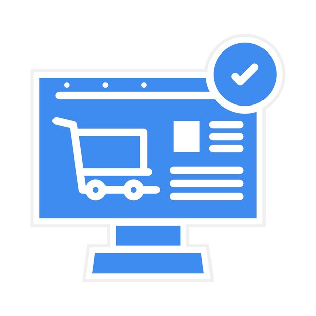 Obraz wektorowy ikony szczegółów kasy Może być używany dla sklepu e-commerce