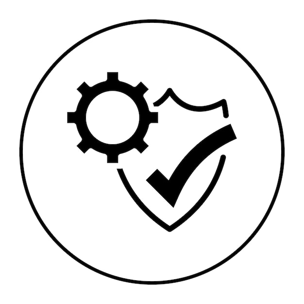 Obraz Wektorowy Ikony Zapewnienia Jakości Może Być Używany Do Audytu Biznesowego