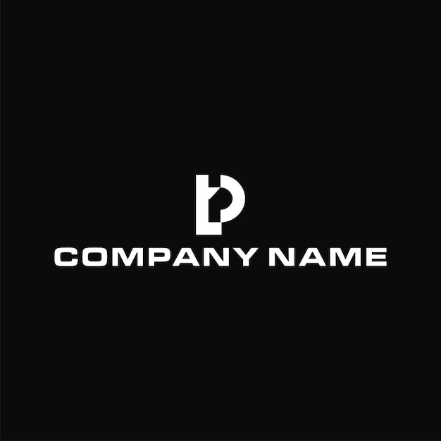 Obrazy wektorowe logo litery P