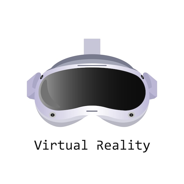 Obrazy Wirtualnej Rzeczywistości Lub Vr Headset Vector Vr