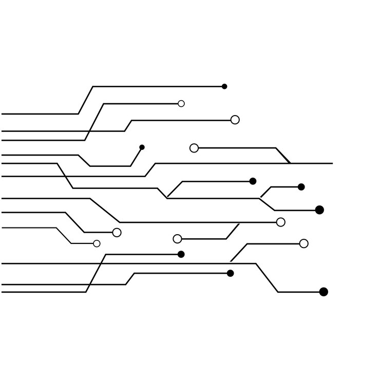 Wektor obwód logo szablon wektor ikona ilustracja projekt