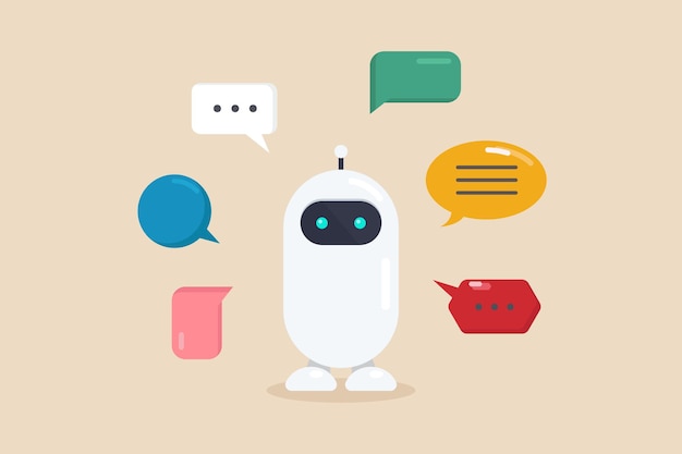 Odpowiedz na pytania za pomocą chatbota sztucznej inteligencji Cyborg Technology