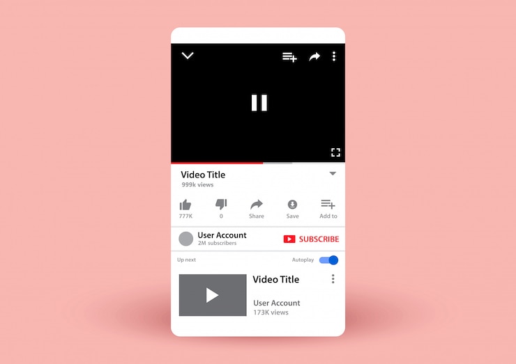 Odtwarzanie wideo w Youtube