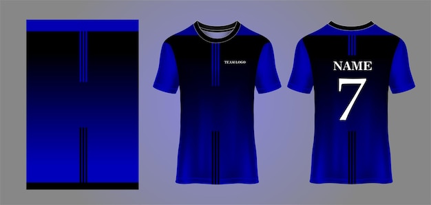 Odzież Sportowa Jersey Designs Edytowalny Wektor