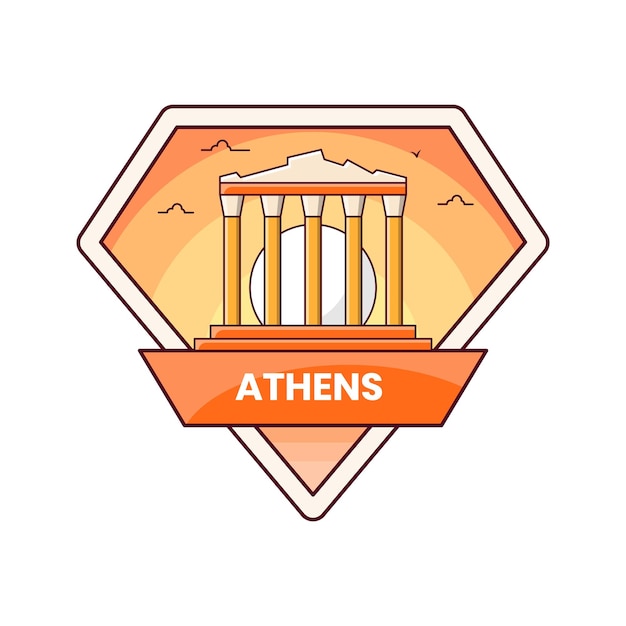 Odznaka Miasta Ateny Grecja