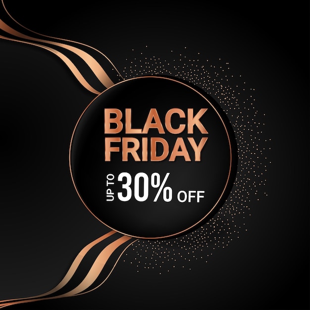 Oferta Sprzedaży Premium Vector Black Friday