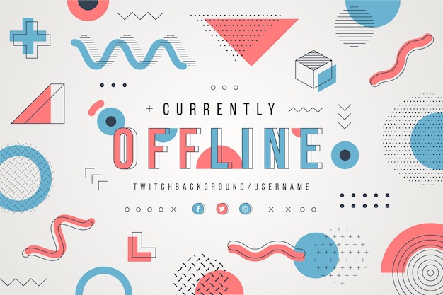 Offline Twitch Styl Mefisa