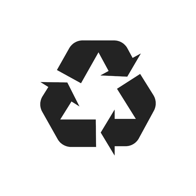 Okrągła ikona strzały reprezentuje koncepcje odświeżania, ponownego ładowania i efektywnego recyklingu symboli