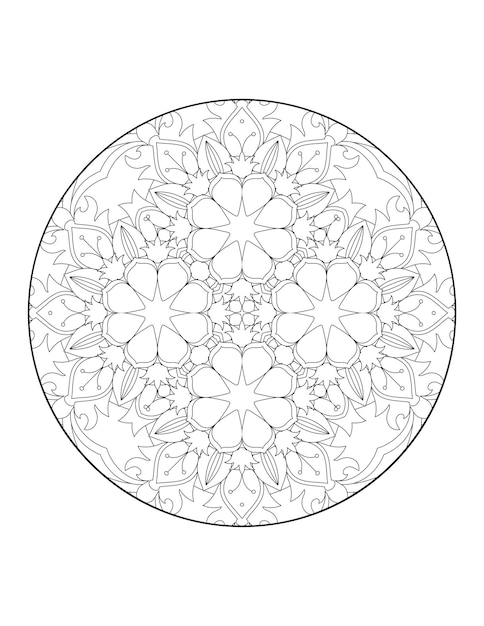 Okrągła mandala 601