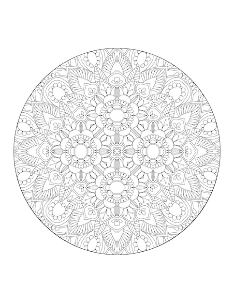 Okrągła mandala 601