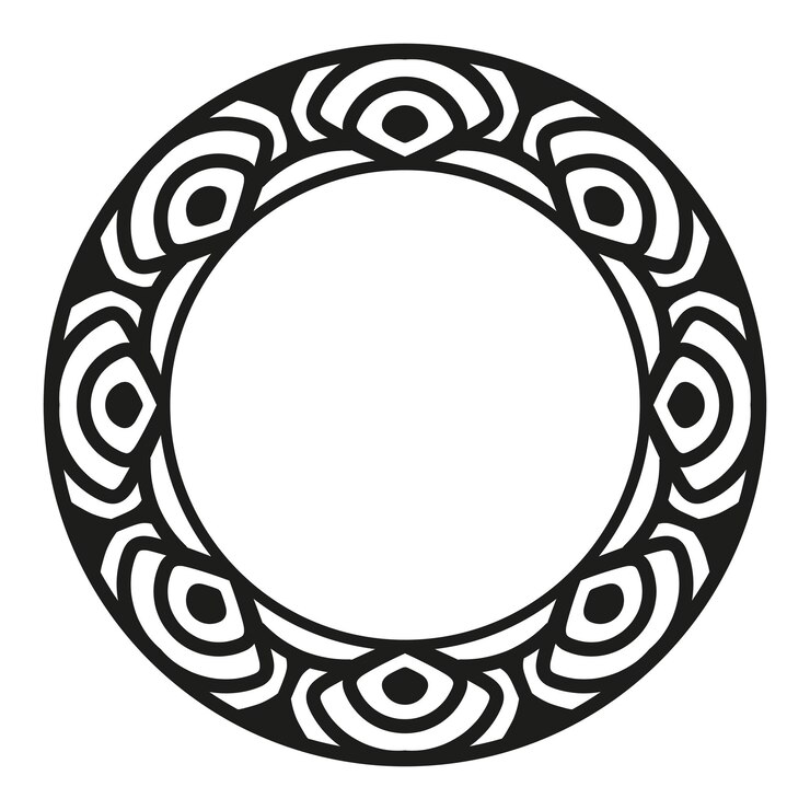 Okrągła rama