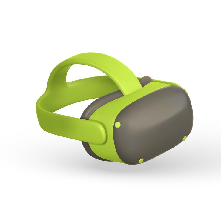 Wektor okulary wirtualnej rzeczywistości 3d vr do gier cyberspace of metaverse koncepcja gry ilustracja wektorowa