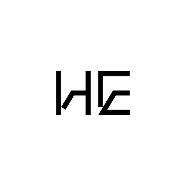 ON Monogram Logo Design list tekst nazwa symbol monochromatyczne logotyp alfabet znak proste logo